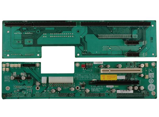 PE-6SD2-R40 (for 2U Rack) 5-slot, 1PCIe x16, 2PCIe x1, 1PCI 